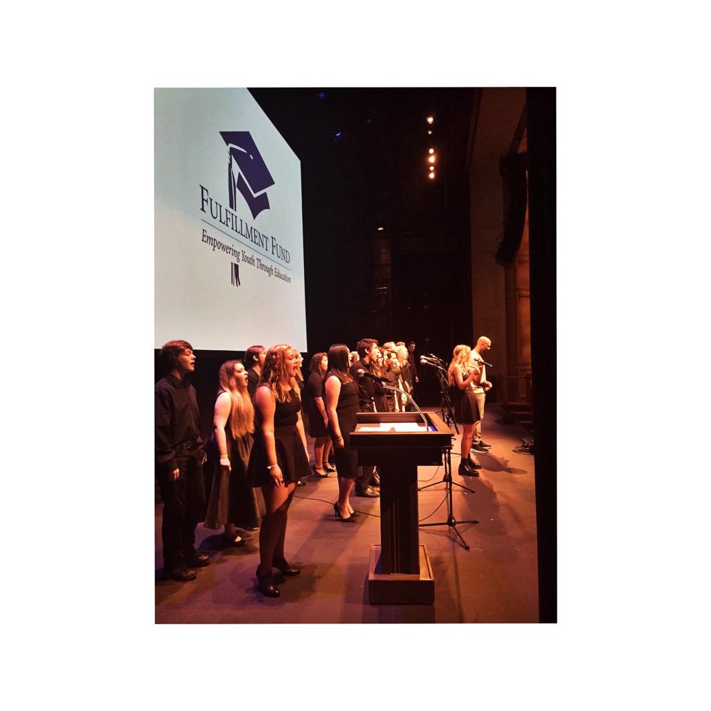 common's tweet photo. To be able to help @fulfillmentfund send young people to college made my day today! #destinationcollege http://t.co/BHH2AfJlgt