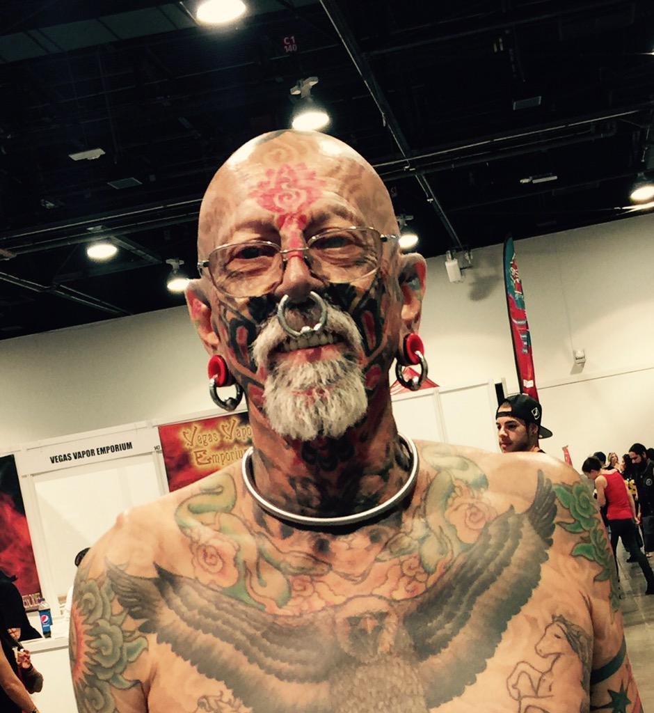 Ink_TLD's tweet photo. "I got my first tattoo in 1990, but most of these were done by 2004." Meet http://t.co/yFLsFZNo9Q! #btsoe http://t.co/A1niVre18W