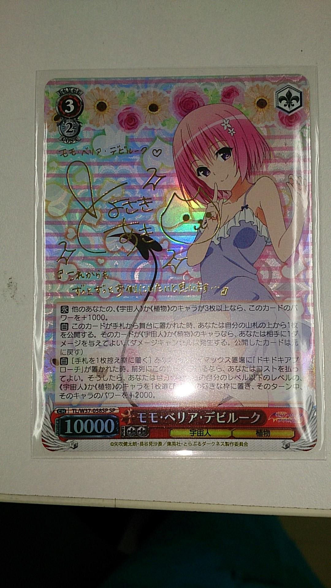 ボトムを作り続け40年 【美品】ヴァイス WS サイン SP 英語 ToLoveる