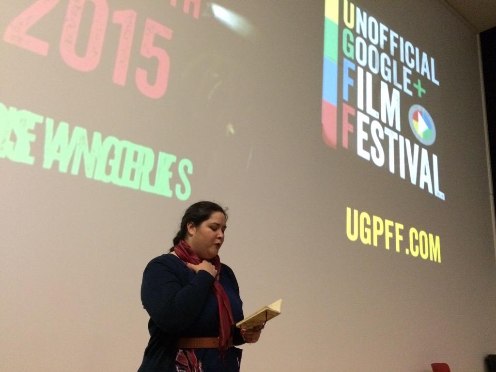 coca_cmp's tweet photo. Nice opening and first film playing #ugpff15 http://t.co/zw1kectfTY
