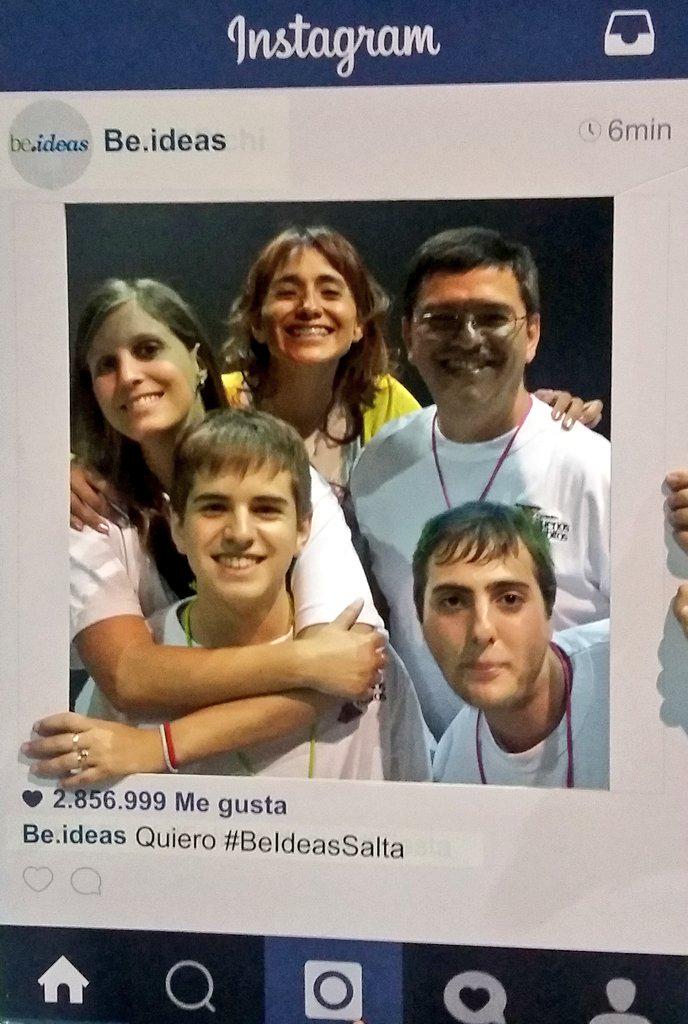 FBuenosHabitos's tweet photo. Tambien nos poder seguir por Instagram #BeIdeasSalta 2015 todo un EXITO! http://t.co/7FonogYTtC