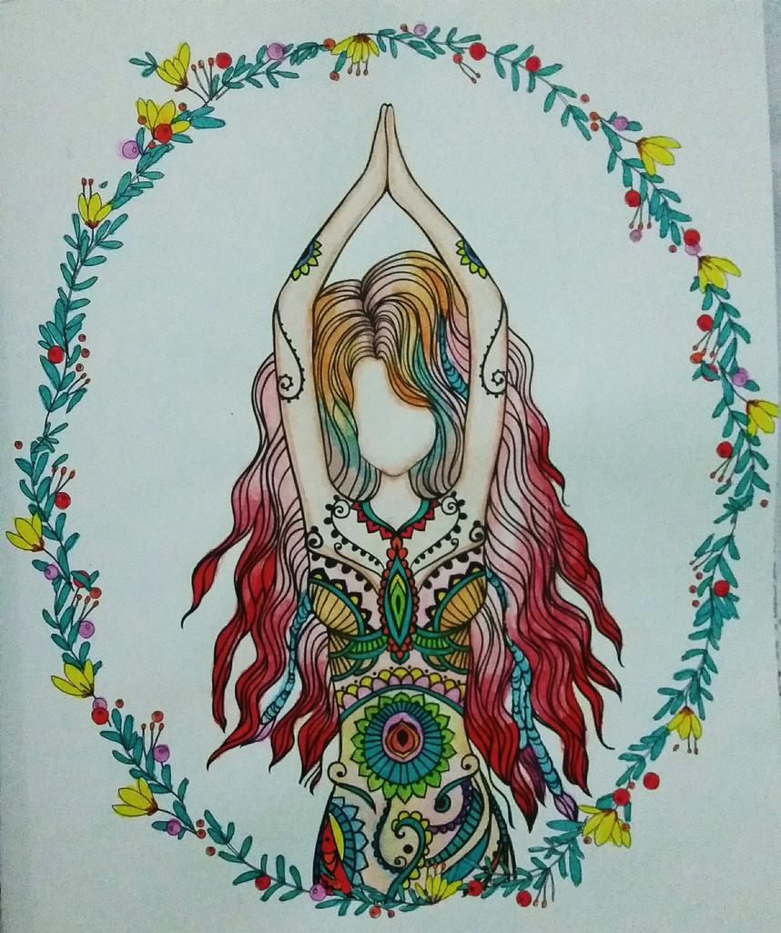 desianania's tweet photo. Namaste 🙏 @tabrak_warna @renebooks #myownworld http://t.co/7Dgltg95XZ