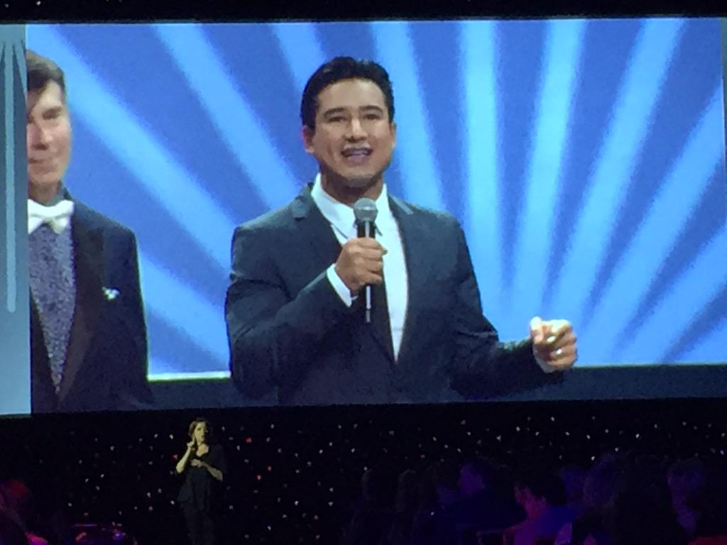 washman99's tweet photo. @washman99 ...some fun with Mario tonight at the R+F awards gala... Honored to have him!!! http://t.co/CsTkj7a0Ji