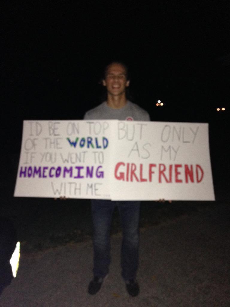 dwinters17's tweet photo. Not only did he ask me to be his girlfriend and homecoming date- he asked me in a cemetery 🙈❤️ http://t.co/oPEzUP41xd