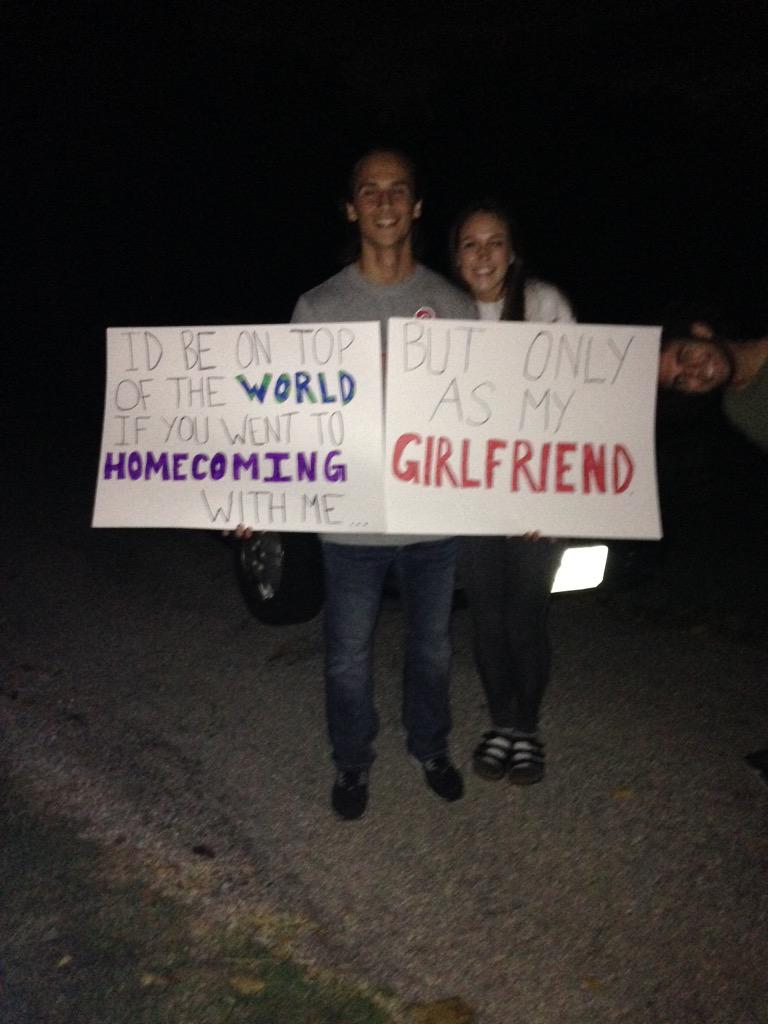 dwinters17's tweet photo. Not only did he ask me to be his girlfriend and homecoming date- he asked me in a cemetery 🙈❤️ http://t.co/oPEzUP41xd