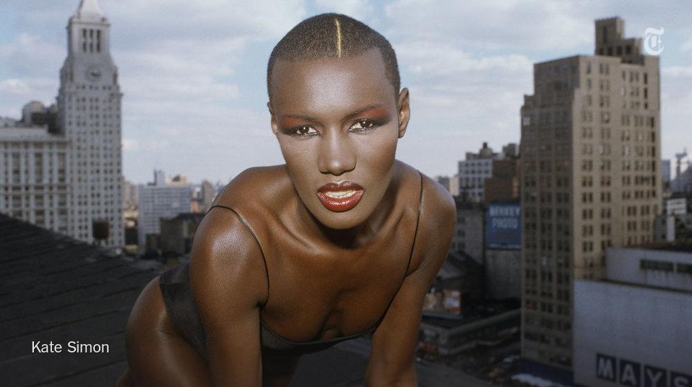 Grace Jones, a style icon, disco queen, avant-garde rocker, Bond girl, provocateur and sphinx. nyti.ms/1QOvqCw