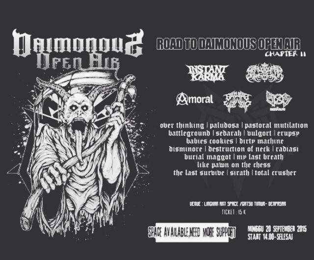 BATTLEGROUNDMC's tweet photo. Malam ini kita ada d lingkar art #DaimonousOpenAirFestival http://t.co/yLVNhvBvlj
