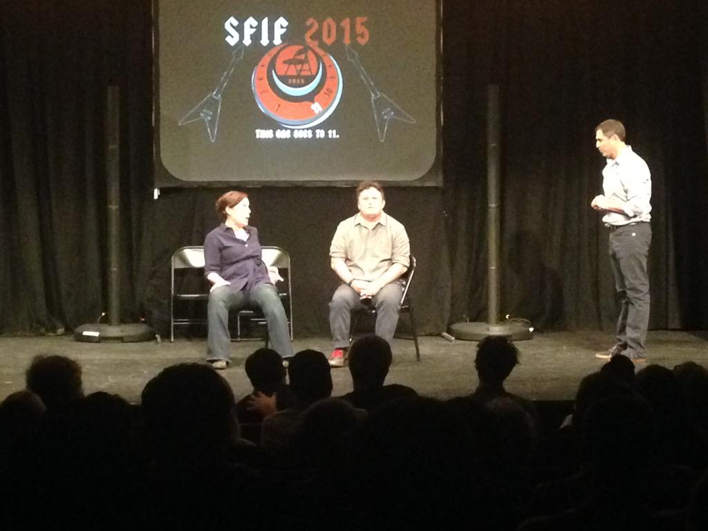 sfimprovfest's tweet photo. @RayRayHam @FrankCaeti & Bob Dassie are Crowd at #SFIF2015 http://t.co/PvvlsfMUxD