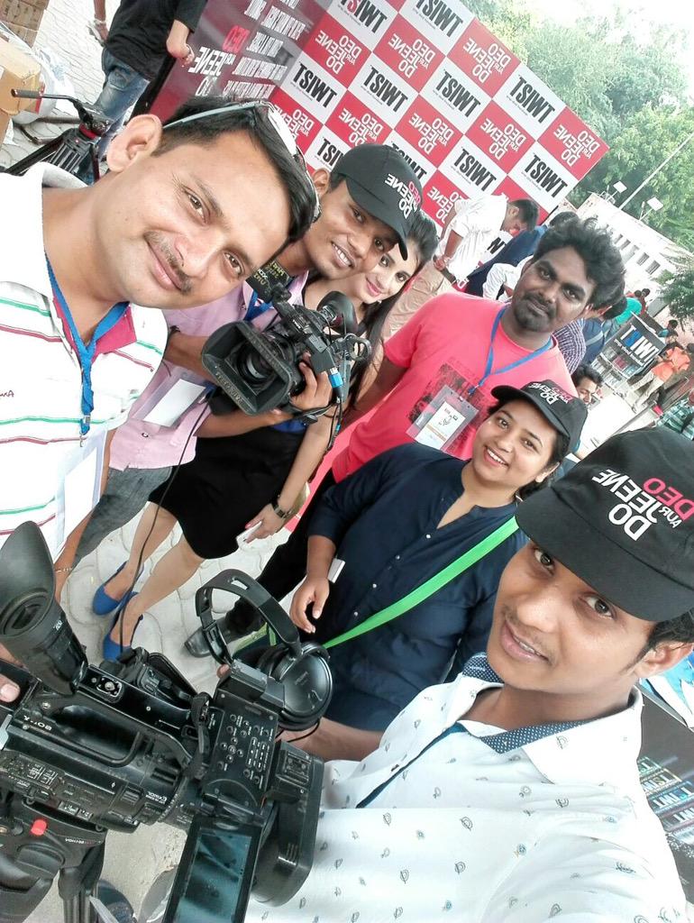 wisdomcinearts's tweet photo. #TwistDeo #Shoot #SrccYouthConfrence event cover by #WisdomArts #Deoaurjeenodo http://t.co/zs6zQ9AiiV