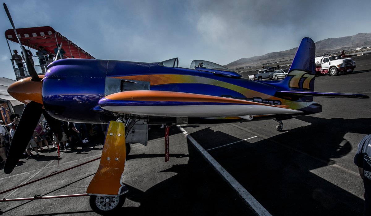 scottysci's tweet image. Had a chance to get to #RenoAirRaces today! Some epic laps, and saw some new &amp;amp; old faves #RareBear @RenoAirRaces