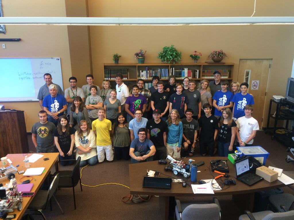 ValleyXRobotics's tweet photo. A great turn out today! Glad that everyone could learn a few things! @FTCTeams @AZ_FTC #ftcnewtech http://t.co/16ZAHvhQS8