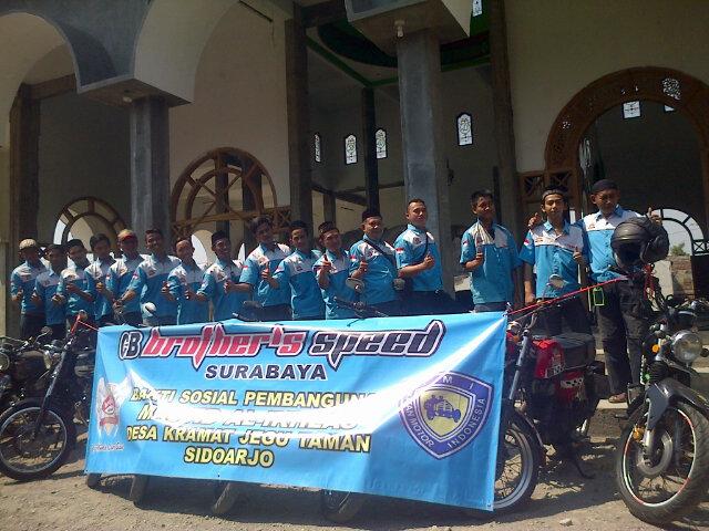 Bismillah kita jadikan Baksos ini menjadi KEBANGKITAN kita. CB BROTHER'S SPEED SURABAYA