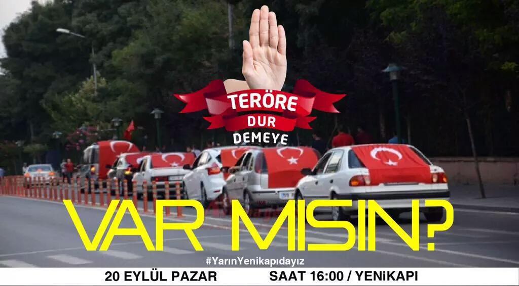 serkan_ozarslan's tweet photo. #MilyonlarcaNefesTeröreKarsıTekSes http://t.co/FR01LvERwN
