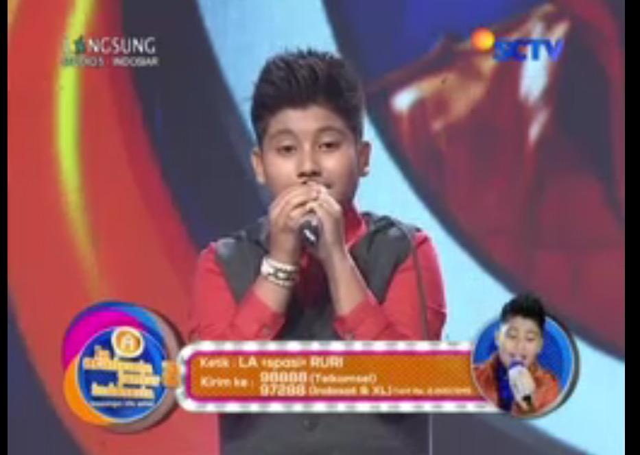 Yuk dukung Ruri lewat sms akademia #LaAcademiaJr2