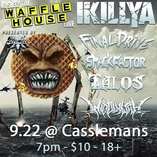 TalosDenver's tweet photo. Coming up on Tuesday! We have tix for only $5!!
#lastminutefill #tuesdaymetal #COMETAL #comegetfuckedupinthepit http://t.co/qpxDwQ8gj9