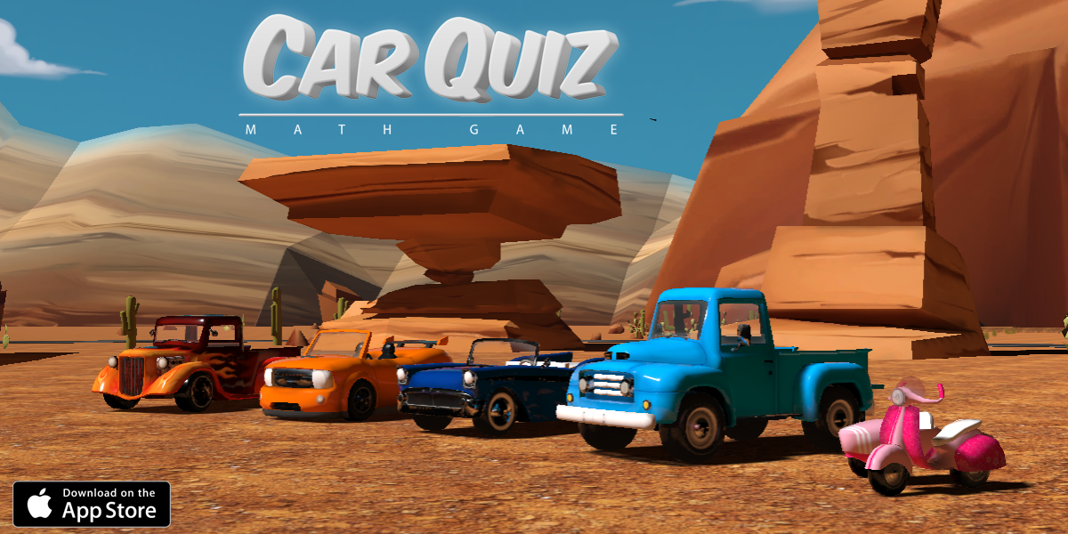 smilemorestudio's tweet photo. New cars coming soon to #CarQuizMathGame.
http://t.co/9xvw2onJCv #indiedev #screenshotsaturday #mathed @AppStore http://t.co/feUcyOVpKH