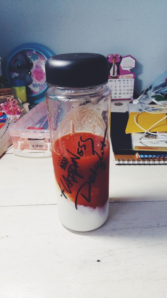 PUPFPIE's tweet photo. ทดลองทำตามทวิต สมูธตี้ส์ Mocktail Yogurt (ไม่ใส่น้ำแข็ง) อร่อยมากลองทำ #HowtoPerfect http://t.co/dP4SWeBH3c