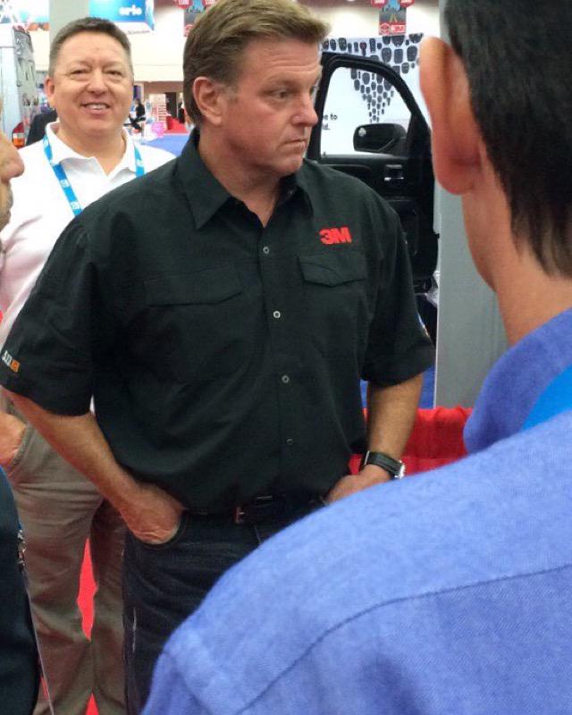 wheeldr's tweet photo. Nace Expo, Chip Foose photo bomb. #statgun #prostatusa #naceexpo #chipfoose #photobomb http://t.co/2bDNqPTYbt