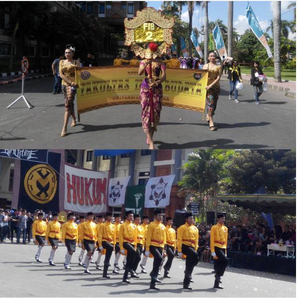 InfoUnud's tweet photo. Defile Fakultas Ilmu Budaya. @FIBunud #PekanRayaUdayana #Dies53Udayana http://t.co/SROjUiUAFU