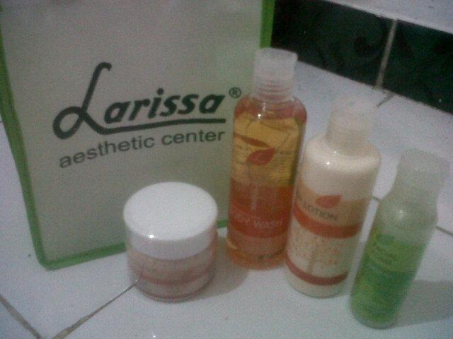 empitku's tweet photo. Kemarin beli cm buat wajah, sekarang nambah buat body jg.. Love @LarissaCenter http://t.co/l8L77n9WRj