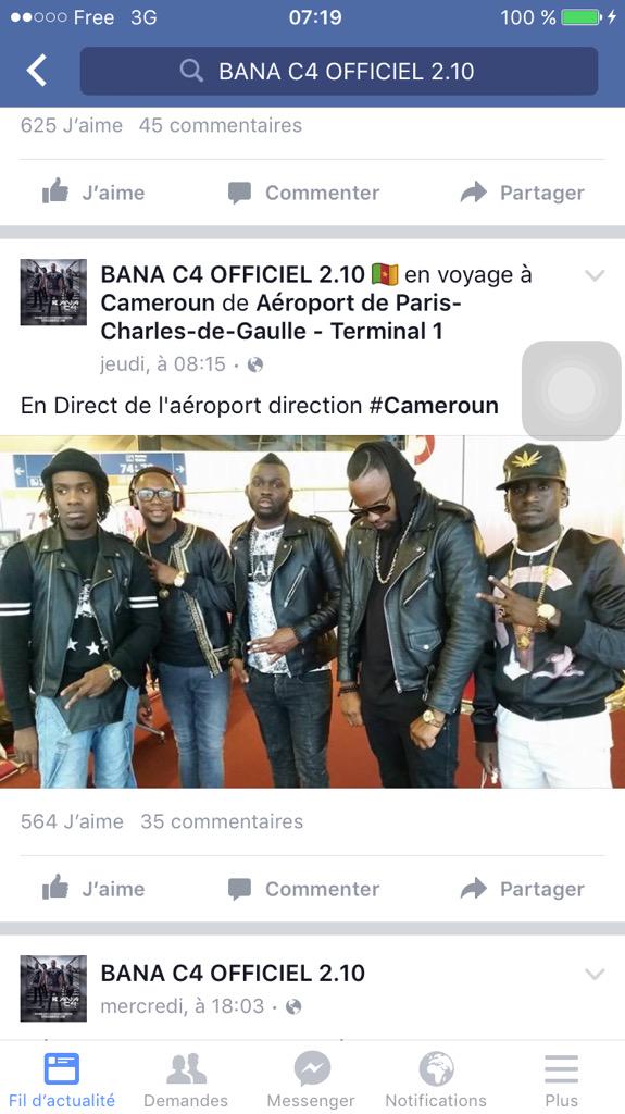 ClaudeAmbomo's tweet photo. @BanaC4 #yaounde #LaPatte #Banana #ConcertDevenuCatch #LaMagie #ConcertVirtuel #LaHonteNeTueraPoint http://t.co/J3JSIHawHx
