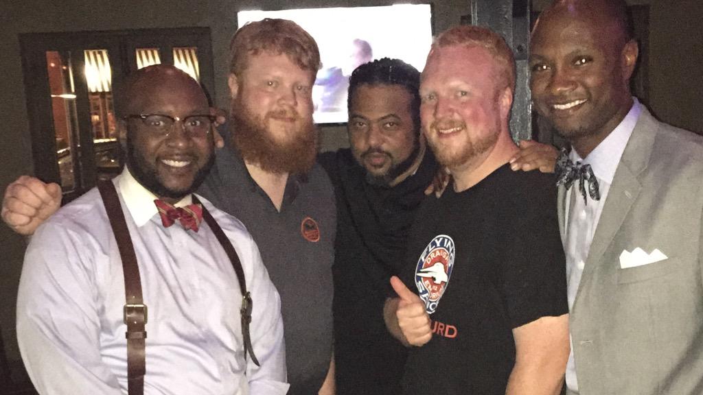 Always good seeing these guys. #collaboration <a href="/winzell/">Winfield Ezell</a> <a href="/TheBishopBanker/">imjustgonsayit</a> <a href="/lquessenberry/">Lee Quessenberry</a> @bluffcitybarbq @DeltaRegional