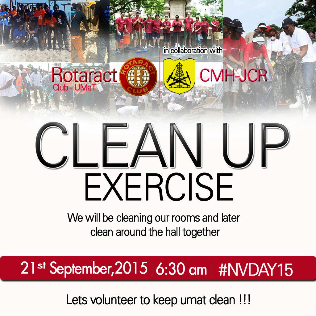 hype_umat's tweet photo. Rotaract Club of UMAT with CMH-JCR cleans up rooms &amp; halls @UMaT_edu_GH #Tarkwa on Monday, #NVDay15. @BarCampTakoradi http://t.co/XRVVFrsCr2
