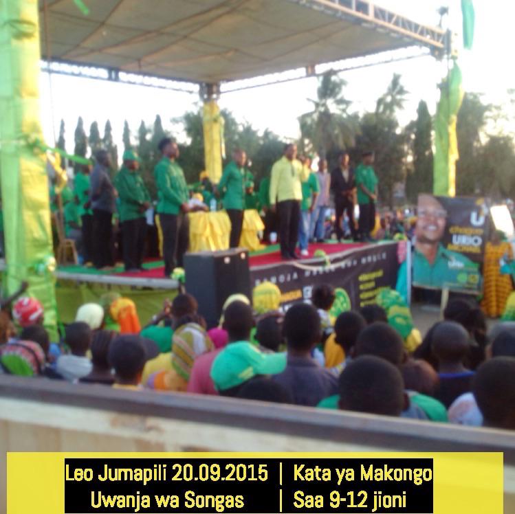 KippiWarioba's tweet photo. Leo tutakuwepo Makongo kuwaeleza wana #Kawe sera na mipango ya maendeleo ya jimbo letu. Karibuni sana #HapaKaziTu http://t.co/5pRcy7iS0X