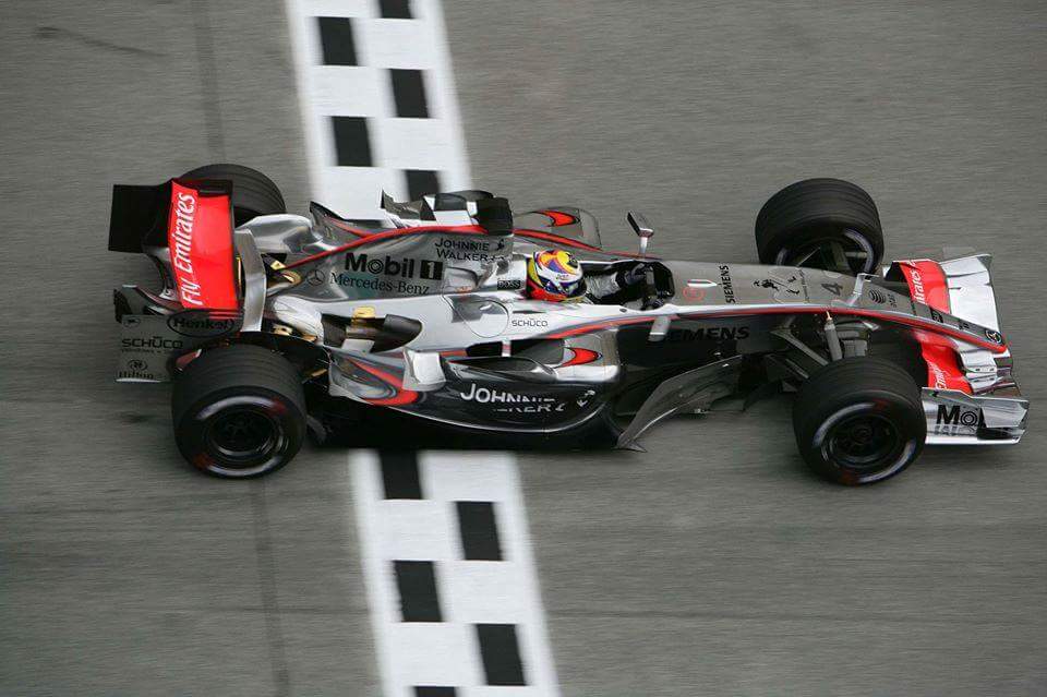 Juan Pablo Montoya - McLaren Mercedes 
Happy birthday 