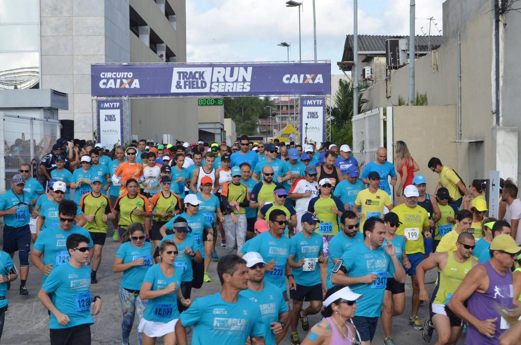 TrackFieldNatal's tweet image. A largada já foi dada! #runseriesnatal