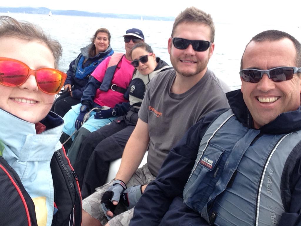 bethhe4's tweet photo. Sailing in mumbles #BartsBash http://t.co/WMLgkne7Id