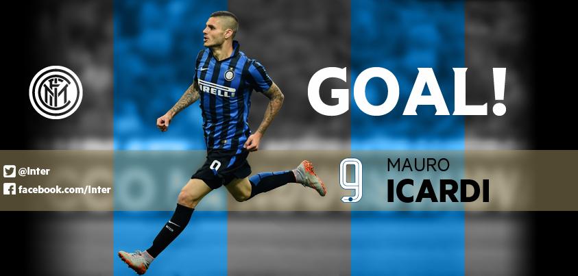 42' - GOOOOOOOOOOOOOOOOOOOOOOOOOOL! GOL GOL GOL GOL GOL! <a href="/MauroIcardi/">MauroIcardi</a>! #ChievoInter 0-1