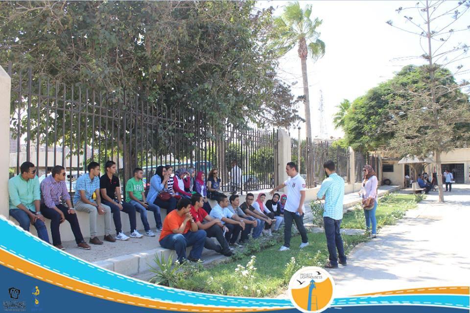 SU_Lighthouse's tweet photo. The participants are listening about the  Alexandrian literature over the ages.
#Lighthouse15
#FirstStage
#WeStepUp http://t.co/a6y1uZEToF