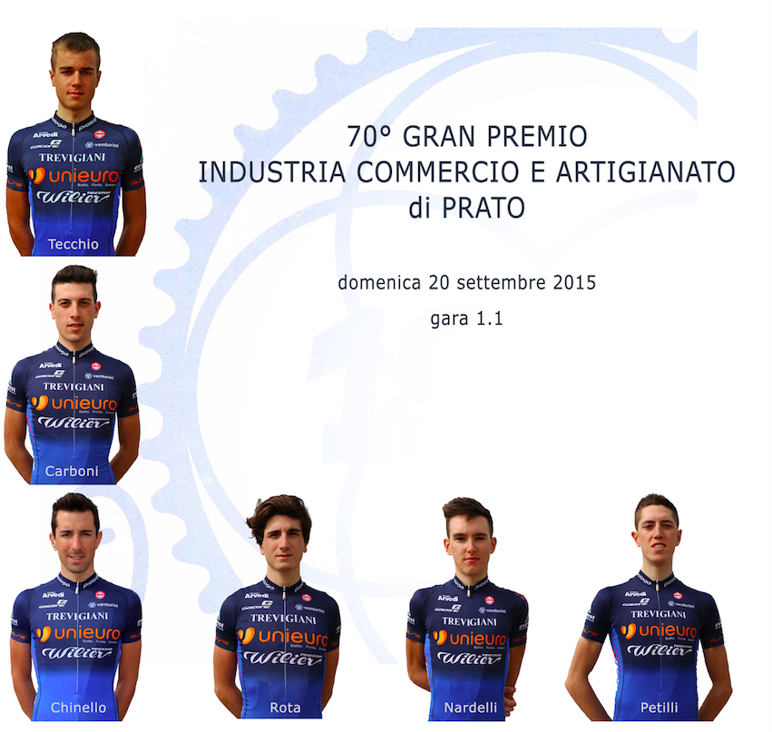 TeamTrevigiani's tweet photo. Questa #domenica siamo divisi su due fronti: tra gli #Under23 al #TrofeoBianchin e con i #professionisti al #GpPrato. http://t.co/eMdciWMbsL
