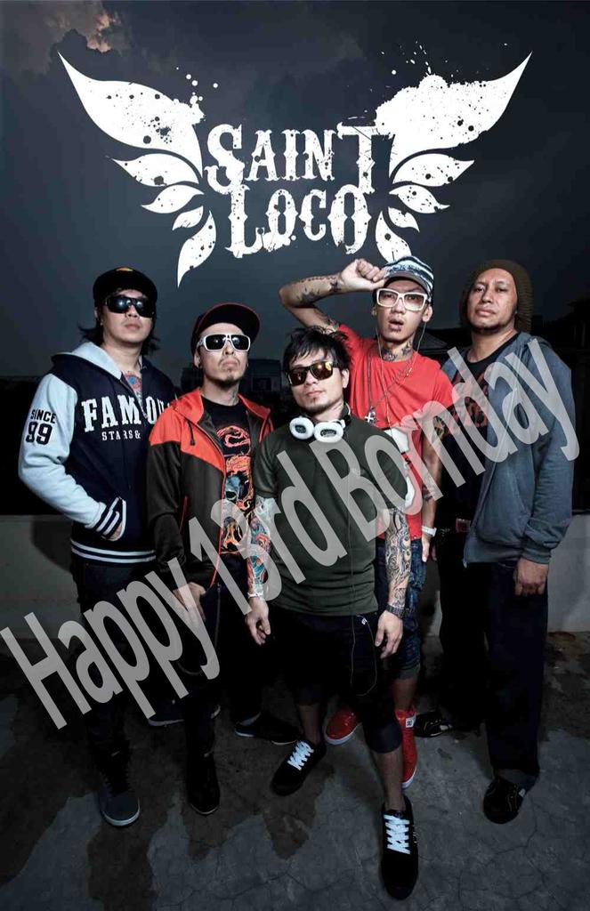Happy "Lucky 13th" Anniversarys @saintlocoband ....
God bless your rock....!!!
#Hiprock #RapRock #jekardah #indonesia