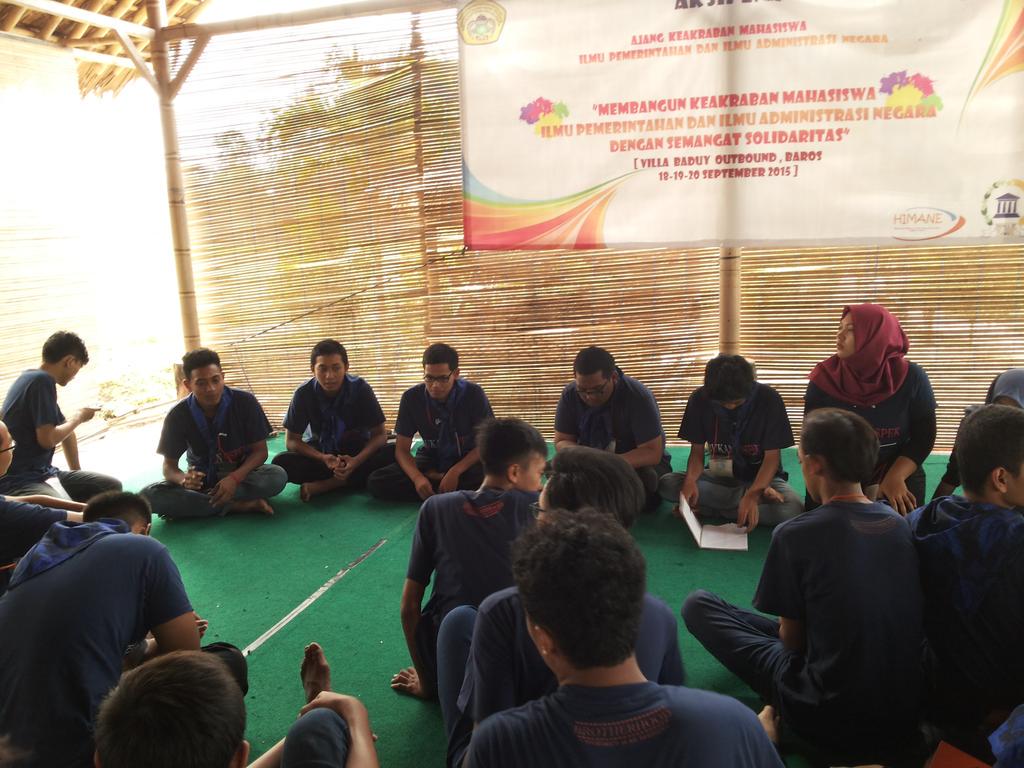 Calon-calon ketua angkatan Ilmu Pemerintahan 2015