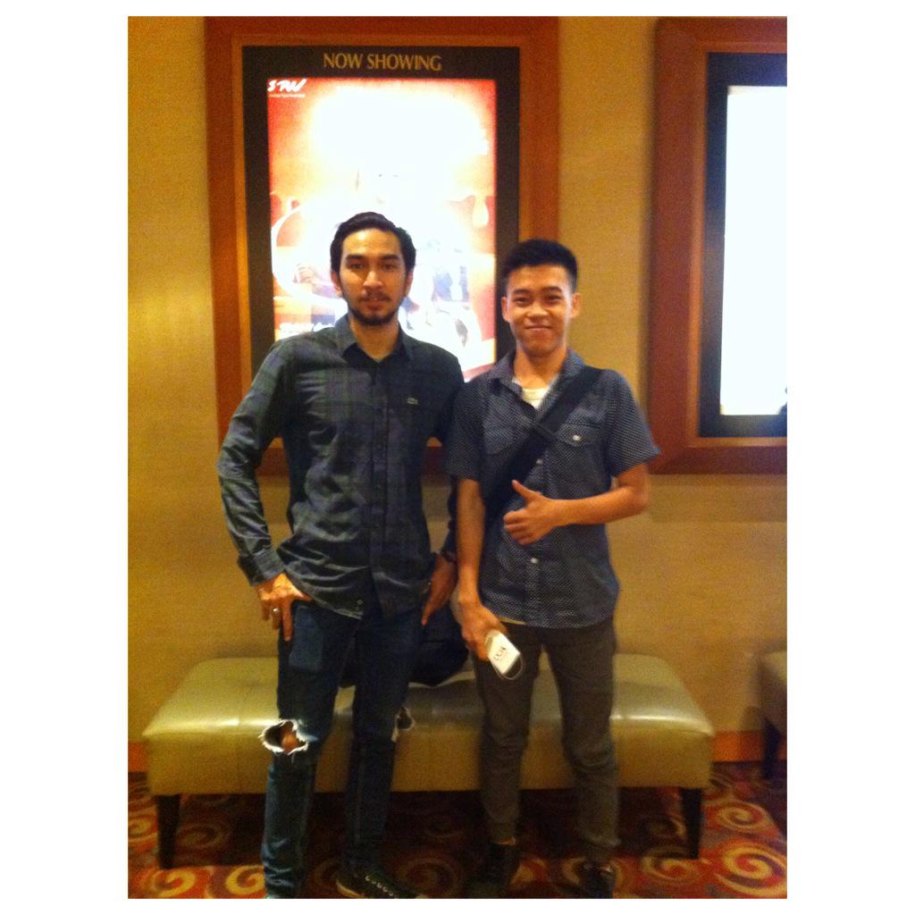 Alhmdllh bsa jumpa bangbosa @AMECaris_DRUM berkat <a href="/MiemienTheMovie/">MIEMIEN The Movie</a> stlah -+1years ta jumpa