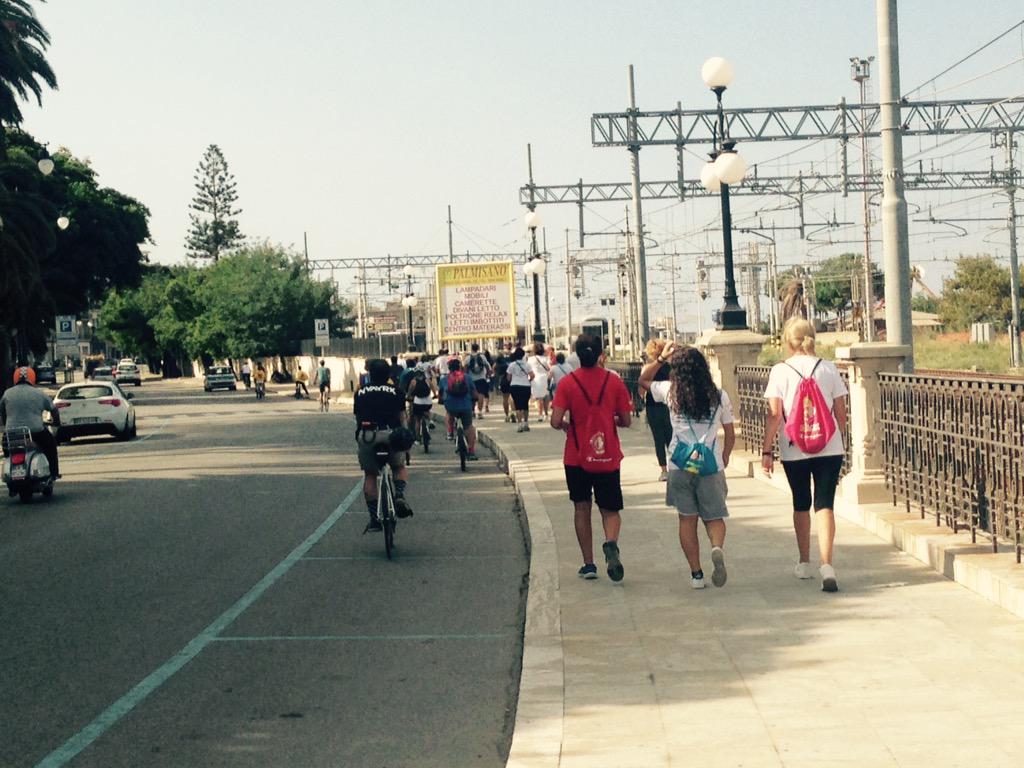 millytucci's tweet photo. Bici e FitWalking @RightMixEU @europainitalia @sandrogozi @g_falcomata @Tatella_77 #rcmobilityweek http://t.co/ppyGm5dF33