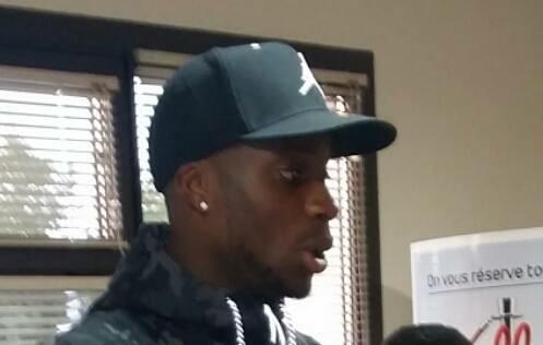 MontrougeFC92's tweet image. U17 Nationaux. 
Petit discourt de Yacouba Sylla avant le match face au Stade Rennais.