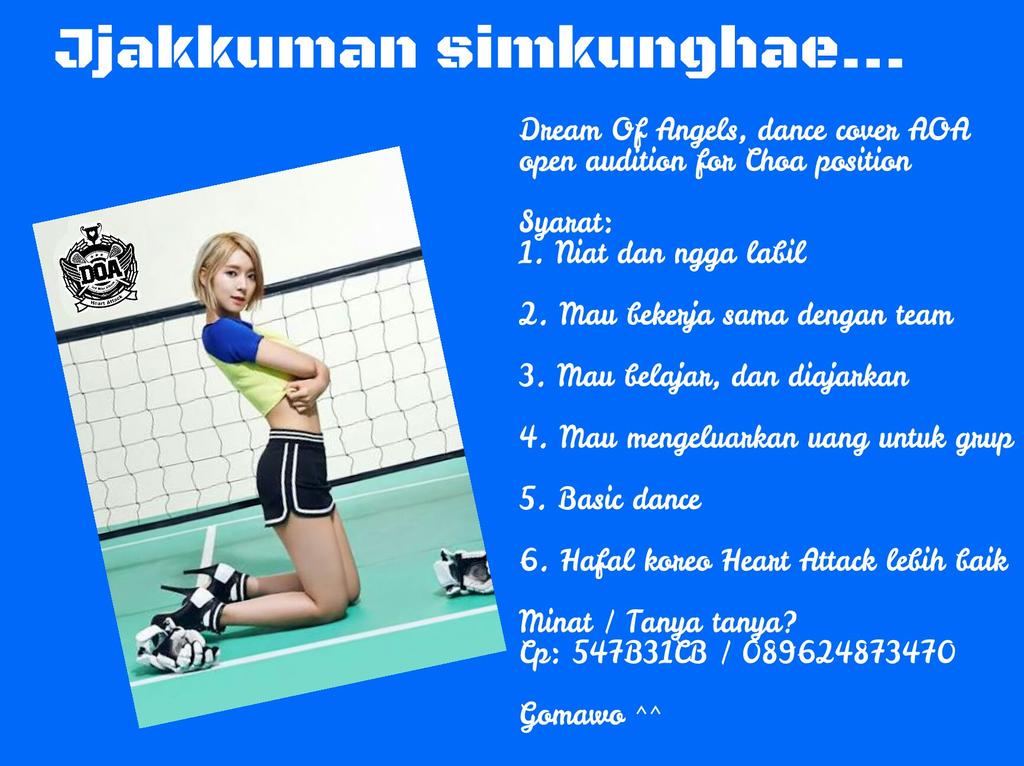 Need choa. Latihan di Bekasi ^^