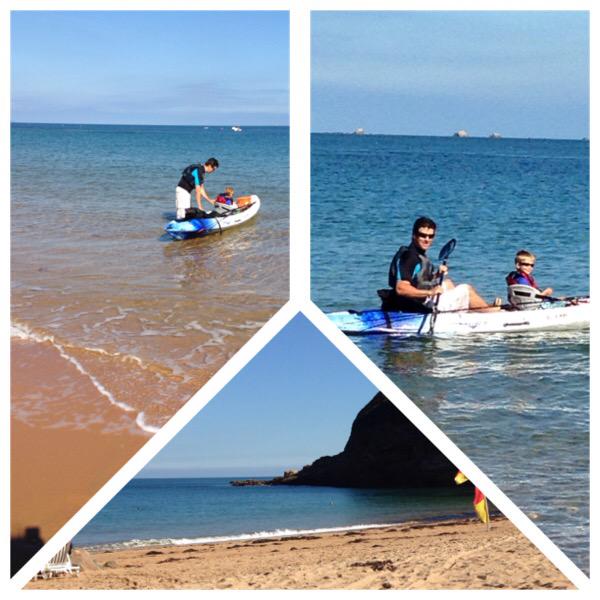 MrsFarmer's tweet photo. #september #septembersunshine #kayak #sitontopkayak #jersey #grevedelecq #sunday #beachday http://t.co/lUyJLtqx7G