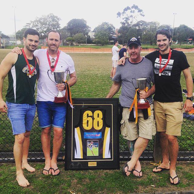 Today we remember our mate Bergs, who left us four years ago today. He'll always be important to our club. #bergs #68