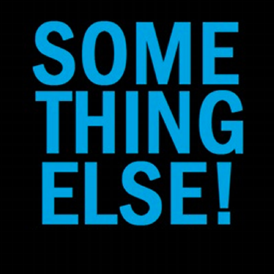 Choose something else. Something else. something.