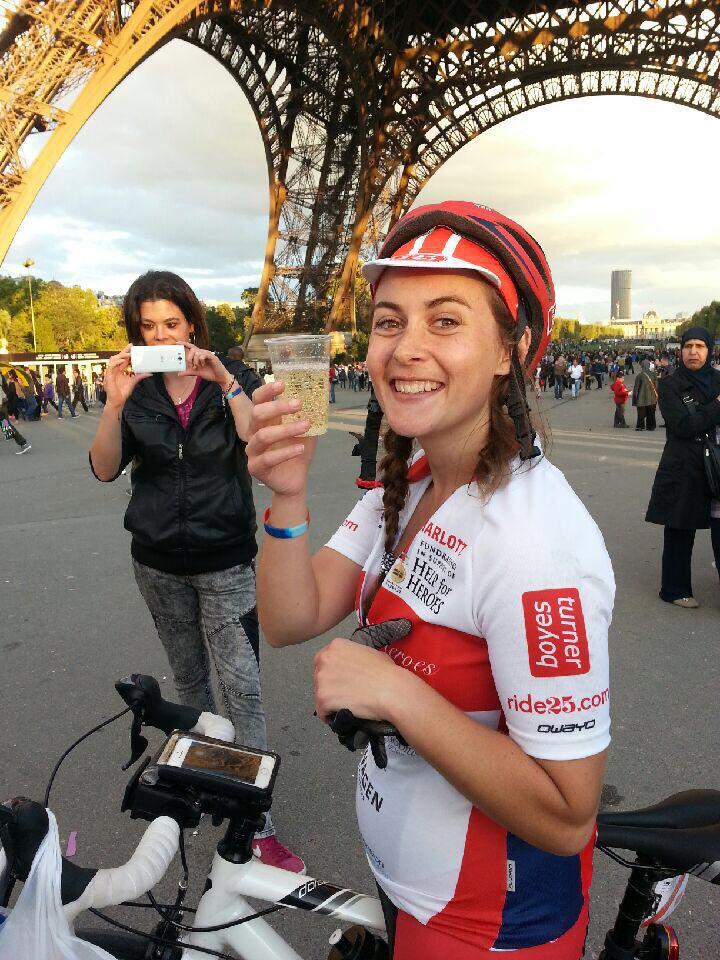 jharbidge's tweet image. A truly outstanding effort from @LottieNowne over the last few days. Well done! #InforL2P  #Ride25