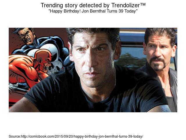 Happy Birthday! Jon Bernthal Turns 39 Today  