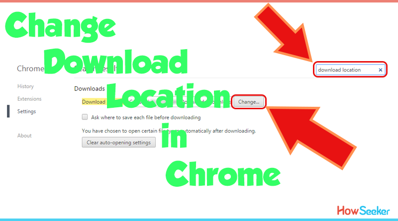 HowSeekerSite's tweet photo. #howto change #downloads #location in #chrome 
http://t.co/VVzIMMVHRt http://t.co/xni1T8u7WF