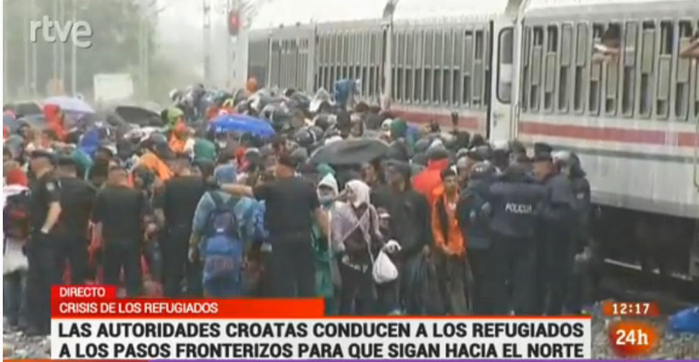 rtvenoticias's tweet photo. .@_jcgallardo #Torvanik Croacia ha dicho no a Angela Merkel que le habría pedido retener un tiempo a los refugiados http://t.co/uWy3V7gYR7