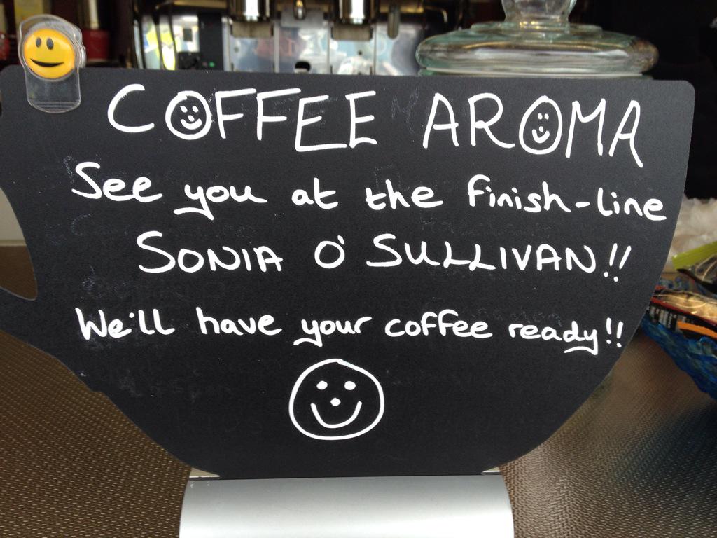 <a href="/charlevillehalf/">Charleville Half Marathon</a> <a href="/soniaagrith/">sonia osullivan</a> <a href="/sjfcharleville/">St.JosephsFoundation</a> <a href="/GayeMoore/">GayeMoore</a> <a href="/da_vincenzo/">Vincenzo’s Grill House</a> watching out for Sonia at the finish line!