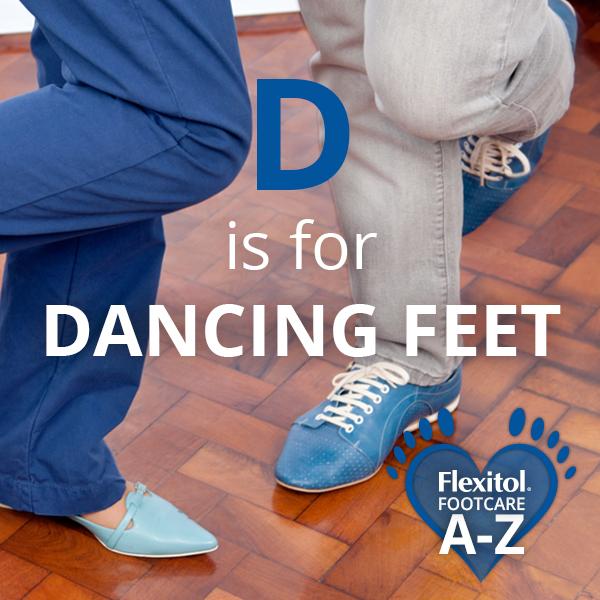 #FlexitolAtoZ - D is for dancing feet! What's your favourite dance? Treat sore &amp; dry dancing feet with the Heel Balm.