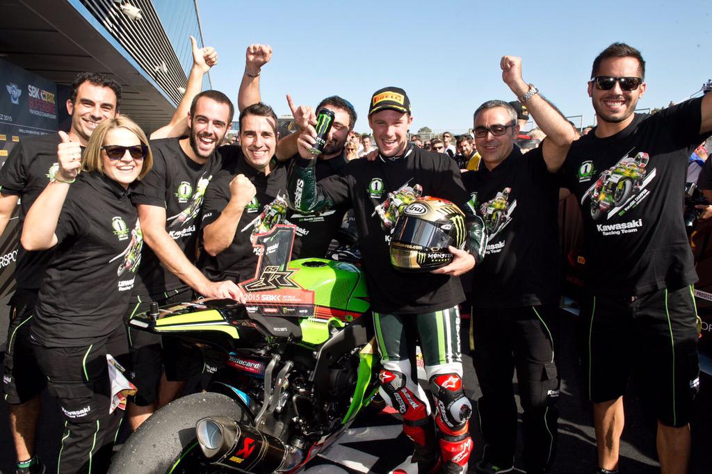 Words aren't coming right now! #JR65WorldSBKChamp #dreambelieveachieve